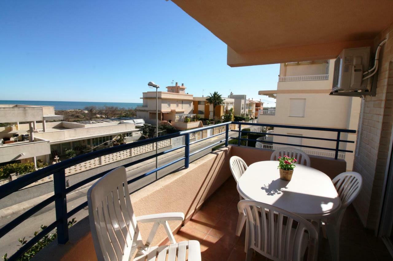 Apartamento con piscina y vistas al mar Aguamarina 36 Oliva Exterior foto