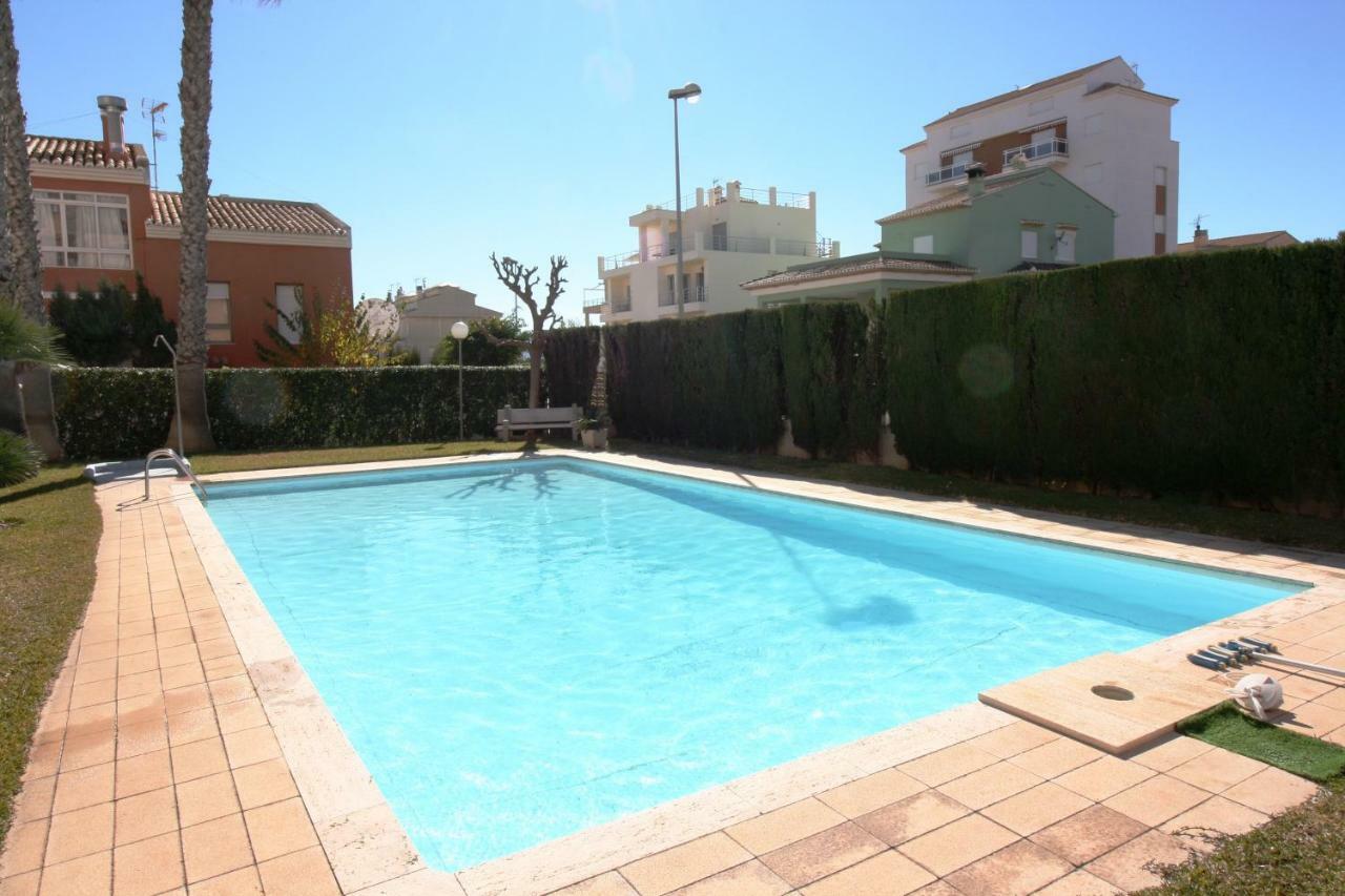 Apartamento Apartamento con piscina y vistas al mar Aguamarina 36 Oliva Exterior foto