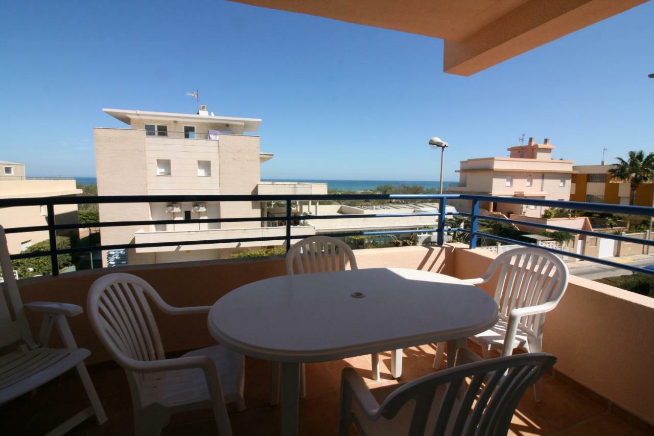 Apartamento Apartamento con piscina y vistas al mar Aguamarina 36 Oliva Exterior foto